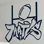 Matys Graffiti Rugby
