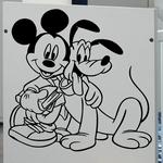 Mickey et Pluto