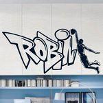 Robin Graffiti Basketball