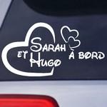 Sarah et Hugo  Bord