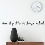 Vivre et profiter....