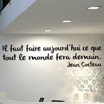 Faire Aujourd'hui - Cocteau