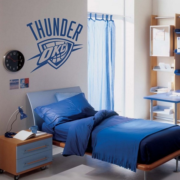 Stickers Nba Oklahoma City Thunder Okc Art Stick