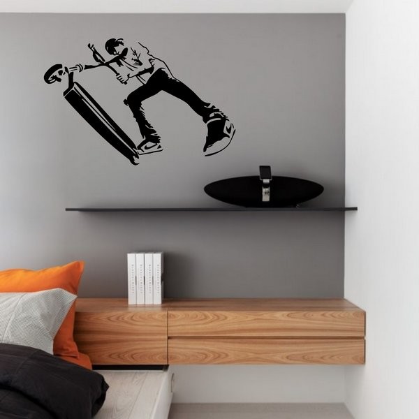 Stickers Trottinette Freestyle 2 Art Stick