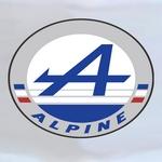 Alpine Logo Imprimé