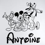 Antoine Bande à Mickey