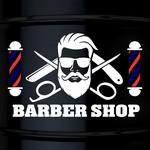 Barber Shop Rotative Blanc