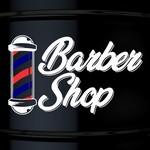 Barber Shop Texte Blanc