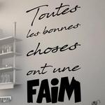 Bonnes choses - Faim