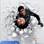 Thibaut Courtois 3D - Imprim