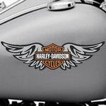 Harley Davidson Ailes imprim