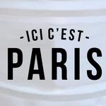 Ici c'est Paris Texte Arrondi