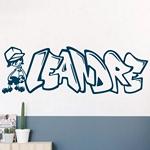 Leandre Graffiti Footballeur