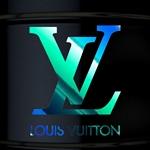 Louis Vuitton Logo Holographique