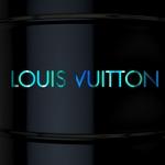 Louis Vuitton text Holographique