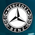 Mercedes Benz Logo Printed