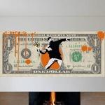 One Dollar Banksy Imprim