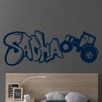 Sacha Graffiti Tracteur Foot