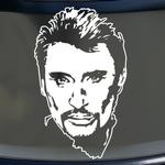 Johnny Hallyday Tete