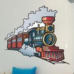 steam Train printed