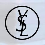 YSL Yves Saint Laurent circle Logo