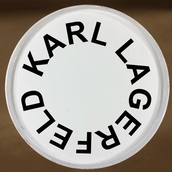 Stickers 2 Karl Lagerfeld Texte Cercle Art Stick