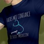 T-Shirt Presque Mdecin