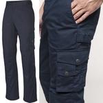 Kariban Pantalon Mutipoches Navy ASK795