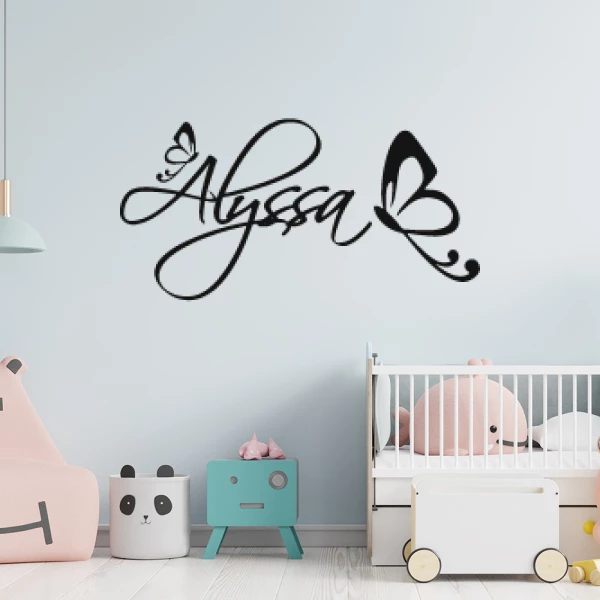 Sticker Alyssa Papillons