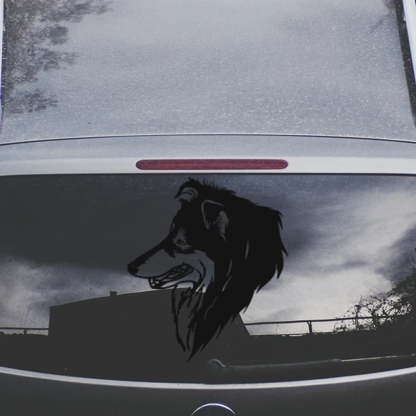 Sticker Berger des Shetland - Sheltie 01