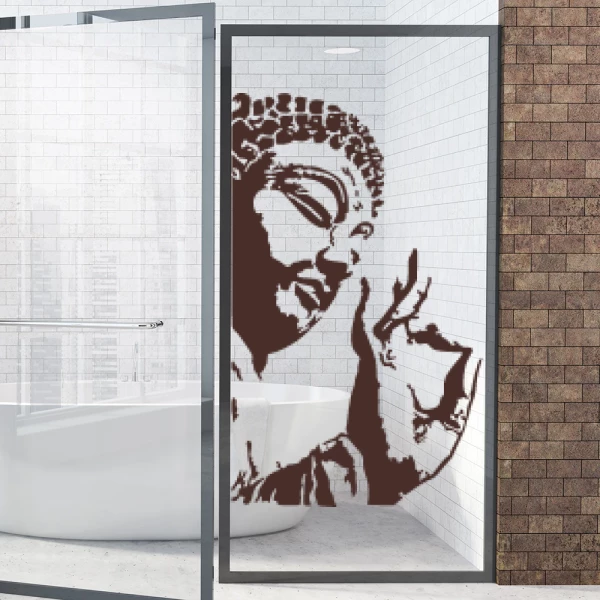 Sticker Bouddha Main