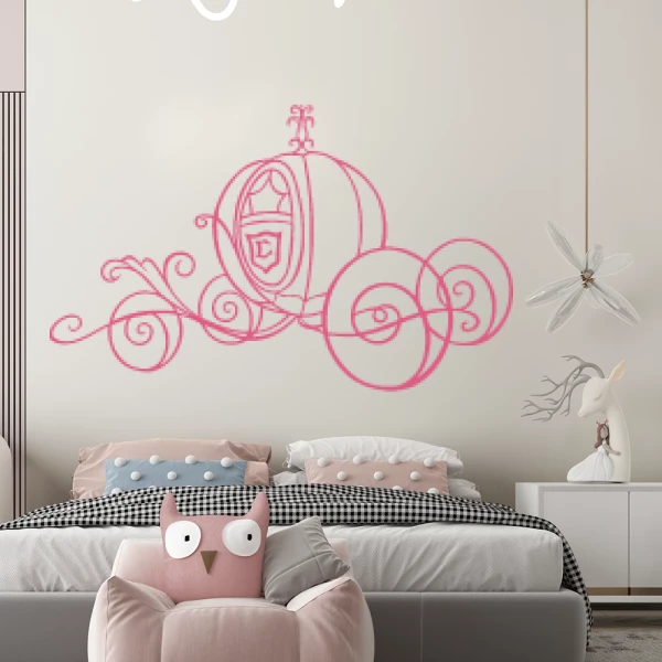 Sticker Carrosse Cendrillon