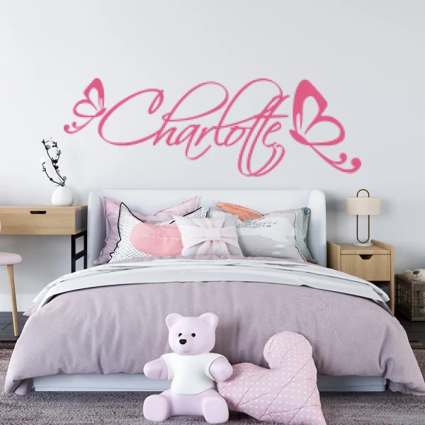 Sticker Charlotte Papillons