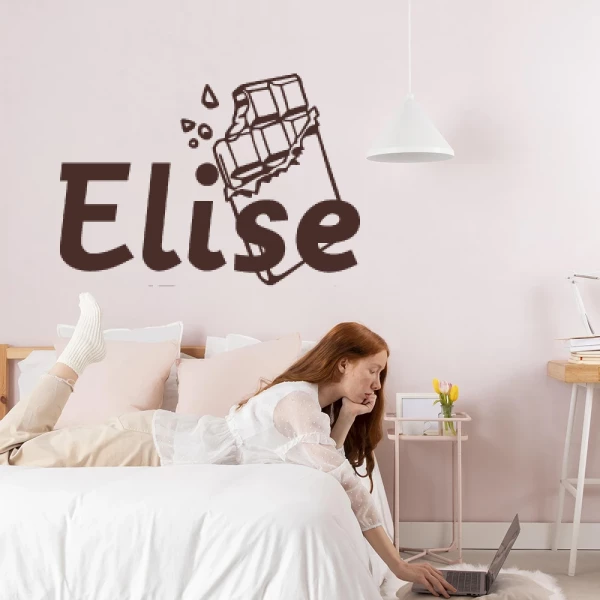 Sticker Elise Chocolat