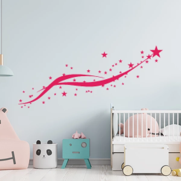 Sticker Etoiles Filantes