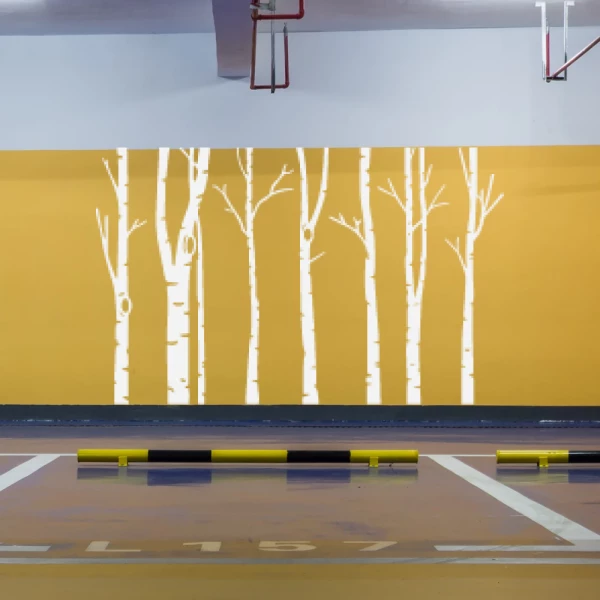 Sticker Forêt 3