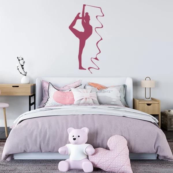 Sticker Gymnaste Ruban
