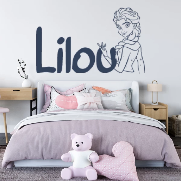 Sticker Lilou Reine des Neiges