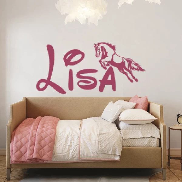 Sticker Lisa Disney Cheval