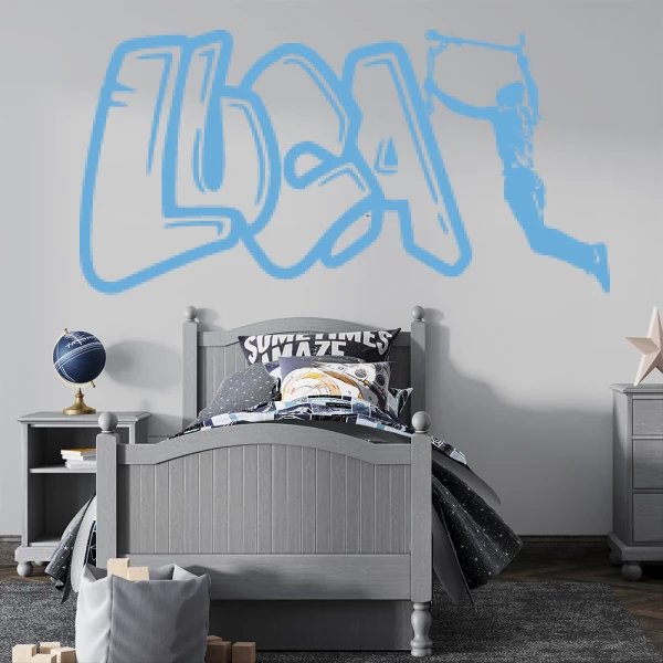 Sticker Luca Graffiti Trottinette