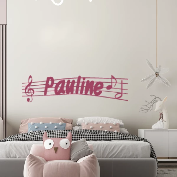 Sticker Pauline Musique