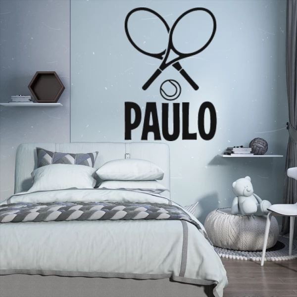 Sticker Paulo Raquettes de Tennis