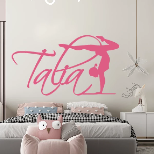 Sticker Talia Gymnaste