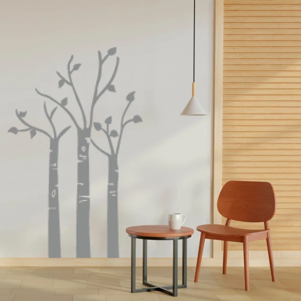 Sticker Trio de Bouleaux