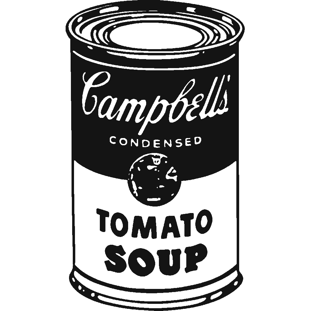 Muur sticker: aanpassing van A la soupe