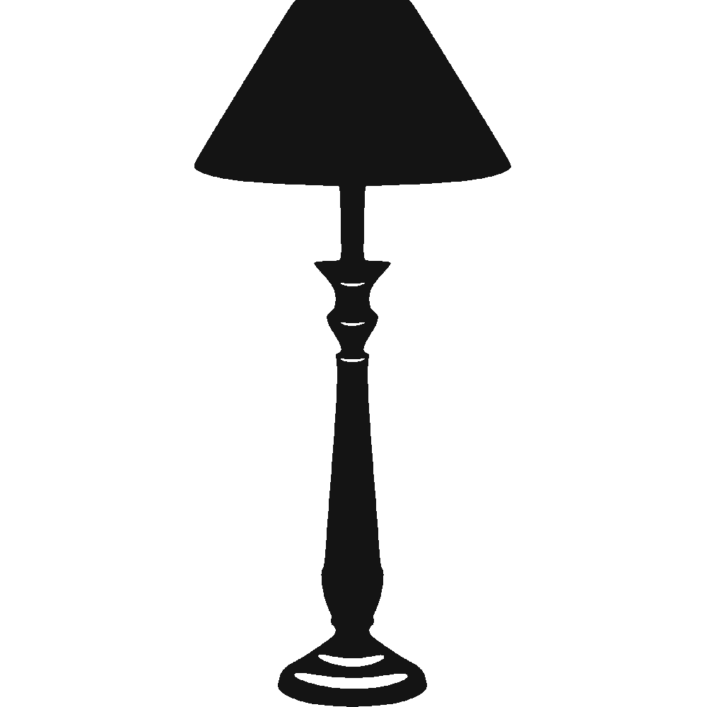 Wall sticker: customization of Lampe Abat-jour