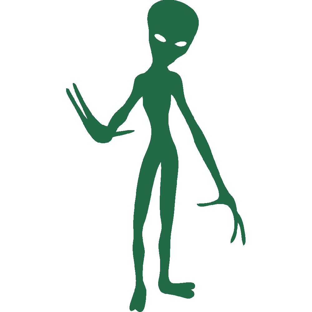 Wall sticker: customization of Alien