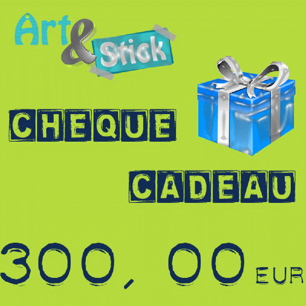 Customization of Chque cadeau 300,00