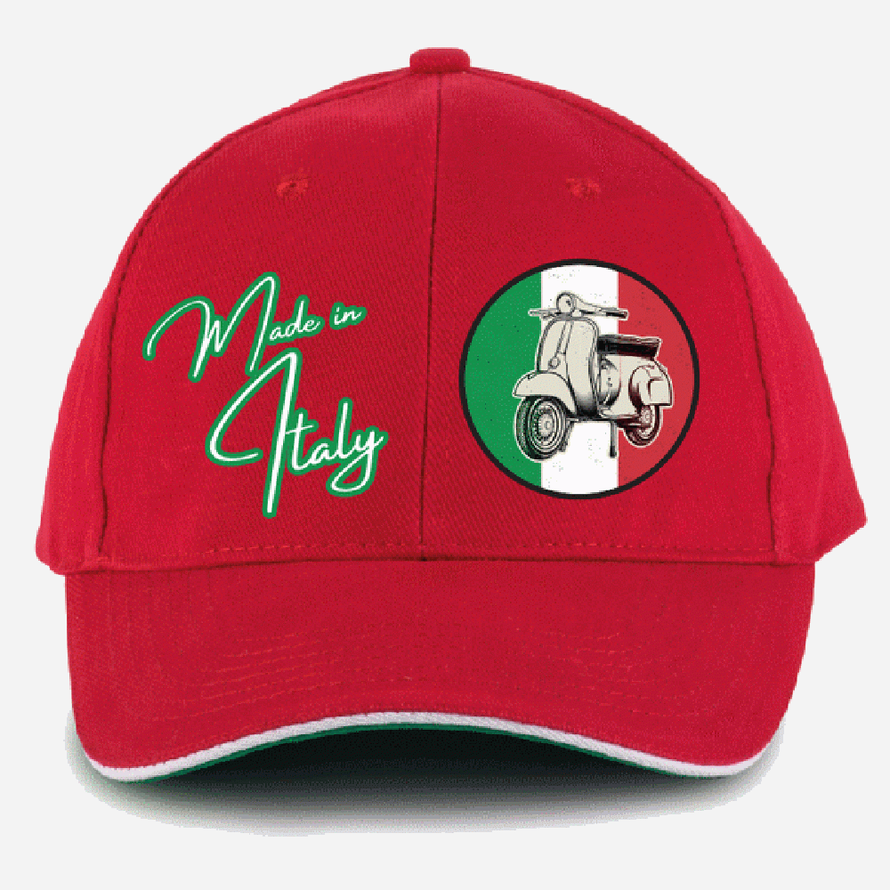 Customization of Casquette  Made in Italy 