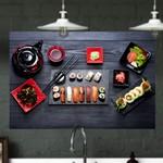 Toile Sushi Graphic